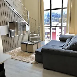 Saint Sebastian Flat 615 - Com Hidro! Ate 4 Pessoas, Duplex, No Centro Casa de Férias Jaraguá do Sul